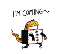 Unusually Ordinary Creatures sticker #9942493