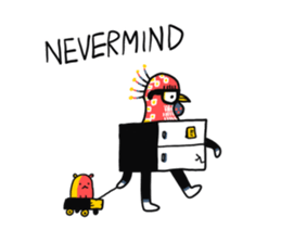 Unusually Ordinary Creatures sticker #9942494