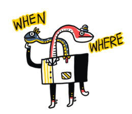 Unusually Ordinary Creatures sticker #9942497