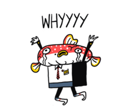 Unusually Ordinary Creatures sticker #9942511