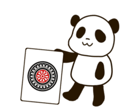 Mahjong Panda sticker #9943046