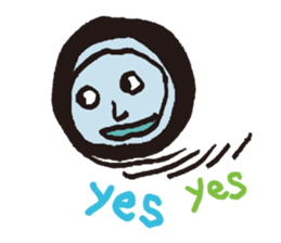 Kuroda's YES&NO sticker #9943193