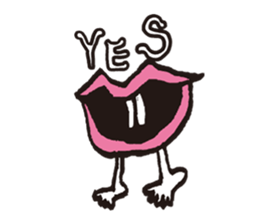 Kuroda's YES&NO sticker #9943196