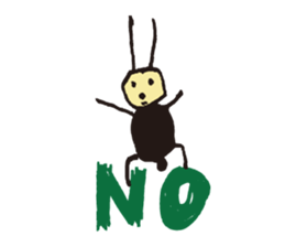 Kuroda's YES&NO sticker #9943204