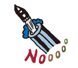 Kuroda's YES&NO sticker #9943211