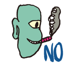 Kuroda's YES&NO sticker #9943213