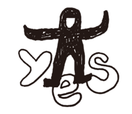 Kuroda's YES&NO sticker #9943221