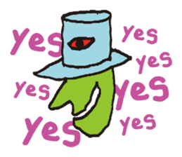 Kuroda's YES&NO sticker #9943222