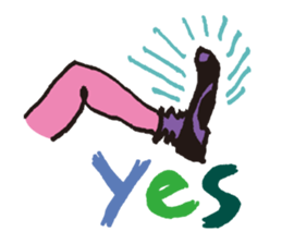 Kuroda's YES&NO sticker #9943224