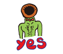 Kuroda's YES&NO sticker #9943225