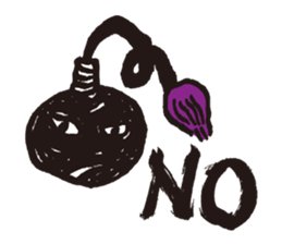 Kuroda's YES&NO sticker #9943226