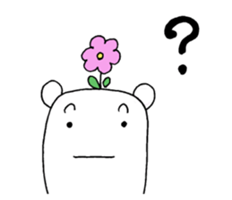 Bear walking sticker #9943364