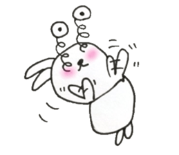 *Egg Bunny* sticker #9944649