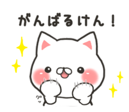 Kyushu Hakata cat sticker #9944681