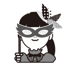 The other side of the glasses. sticker #9944811