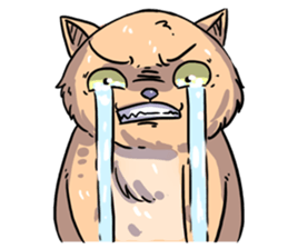 Angry Meow sticker #9945061