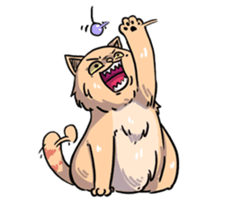 Angry Meow sticker #9945065