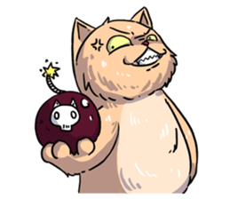 Angry Meow sticker #9945066