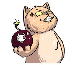 Angry Meow sticker #9945066