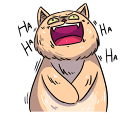 Angry Meow sticker #9945077