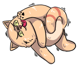 Angry Meow sticker #9945078