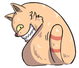 Angry Meow sticker #9945080