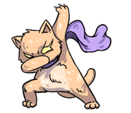 Angry Meow sticker #9945090