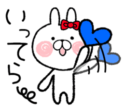 Frequently used words rabbit9 sticker #9945100