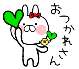 Frequently used words rabbit9 sticker #9945104