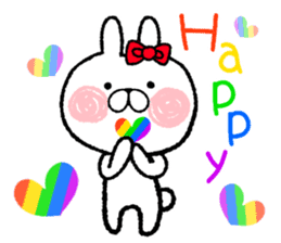 Frequently used words rabbit9 sticker #9945124