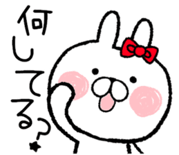 Frequently used words rabbit9 sticker #9945129