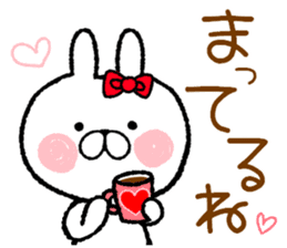 Frequently used words rabbit9 sticker #9945135