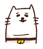 Double Chin Cat sticker #9945225