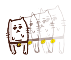 Double Chin Cat sticker #9945233
