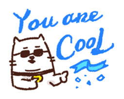 Double Chin Cat sticker #9945242