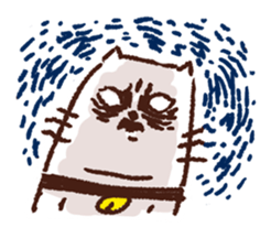 Double Chin Cat sticker #9945245