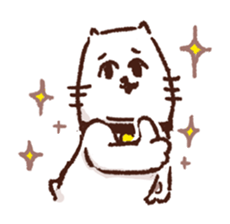 Double Chin Cat sticker #9945252
