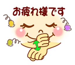 Smiley sign language sticker #9945297