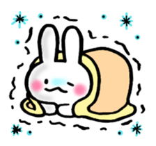 Fluff Bunny tail sticker #9945507