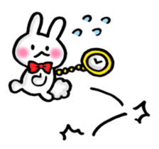 Fluff Bunny tail sticker #9945508