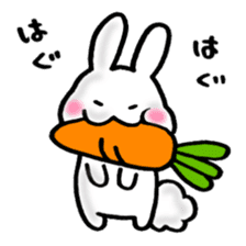 Fluff Bunny tail sticker #9945512