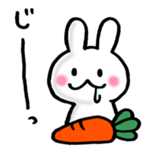 Fluff Bunny tail sticker #9945515