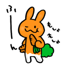 Fluff Bunny tail sticker #9945516