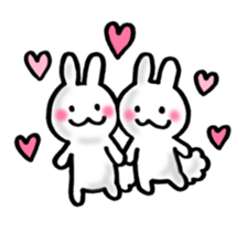 Fluff Bunny tail sticker #9945525