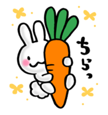 Fluff Bunny tail sticker #9945527