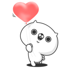 Friends cat MILD sticker #9945548