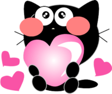 Friends of cute cat-5 sticker #9946140