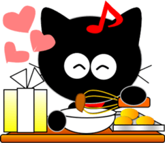 Friends of cute cat-5 sticker #9946142