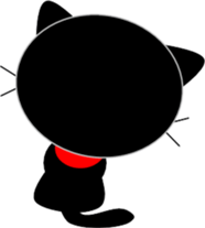 Friends of cute cat-5 sticker #9946165