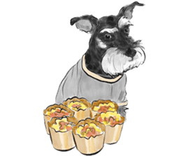 Schnauzer Lovers - Salt and Pepper sticker #9946214